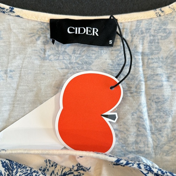 NEW Toile De Jouy Square Neck Tank Top - Picture 3 of 12